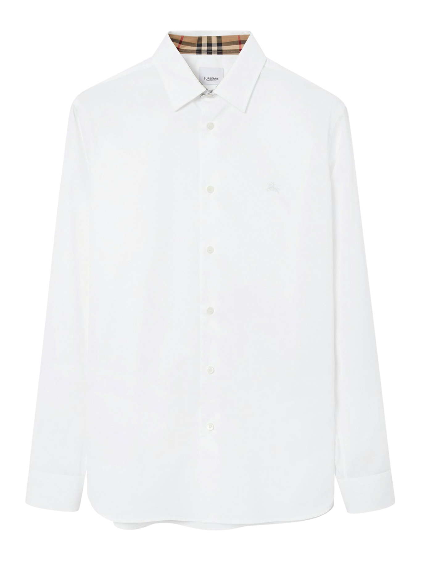 [Burberry] Shirts Long Sleeve FW26 8071465A1464 WHITE