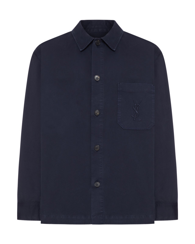 [Saint Laurent] Shirts Long Sleeve SS26 861004Y04VD5109 FRENCH NAVY