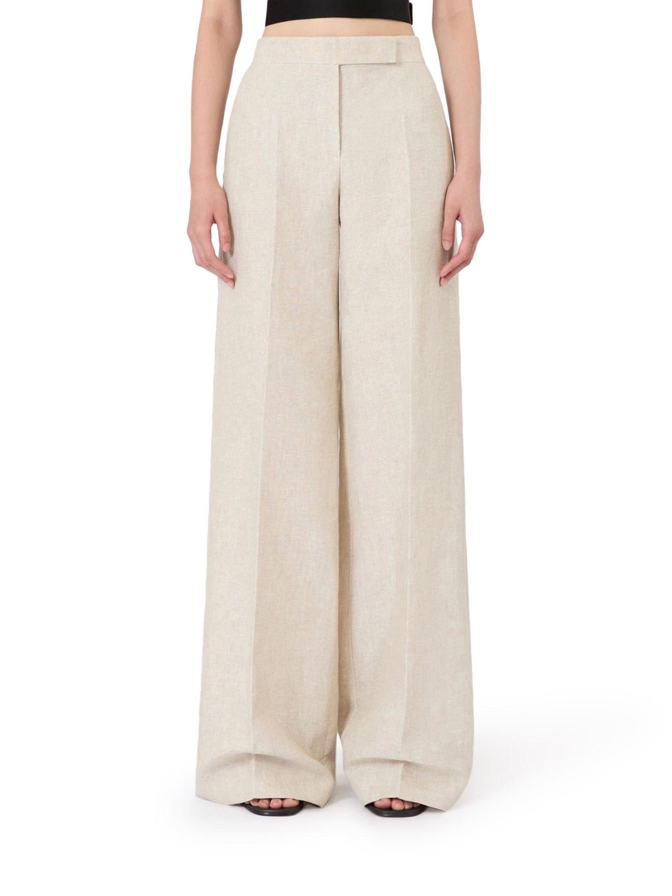 [Max Mara] Trousers SS26 2611131233600002 BROWN GREY