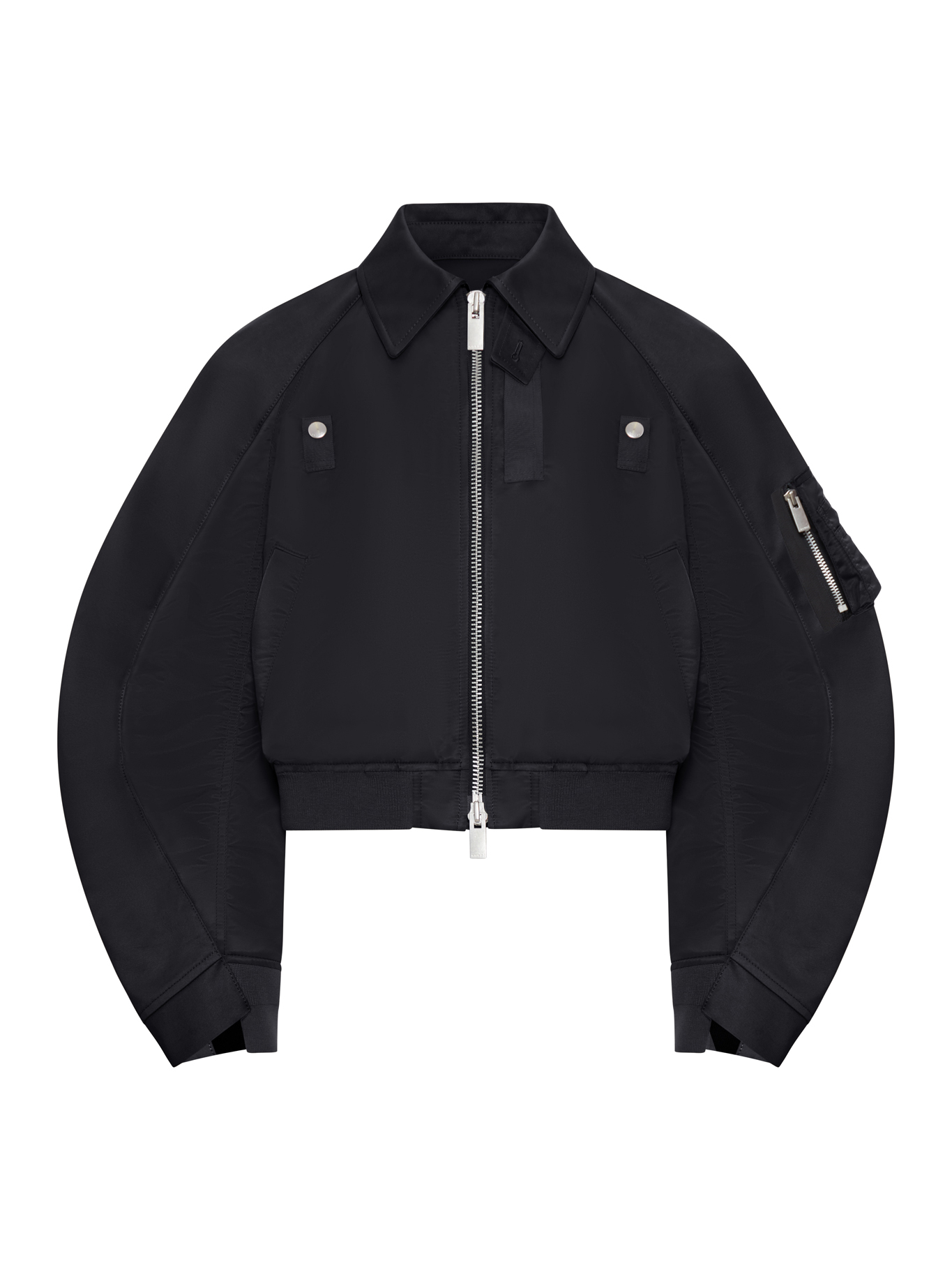 [Sacai] Bomber jacket SS26 2608303001 BLACK