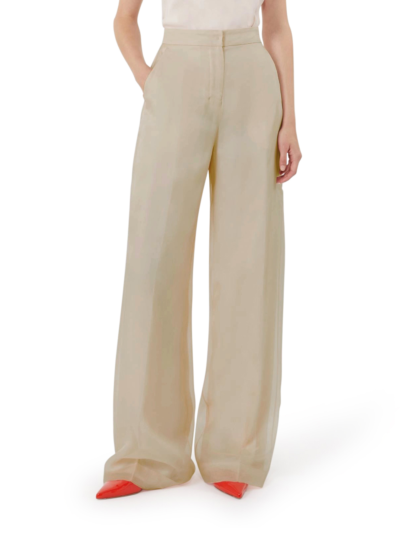 [MAXMARA PIANOFORTE] Trousers SS26 2611131044600001 SAND