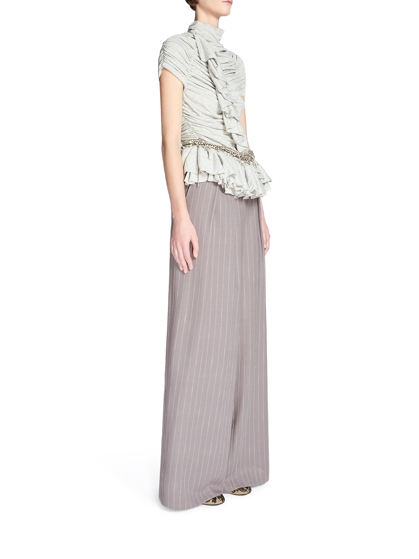 [DRIES VAN NOTEN] Trousers SS26 2610109033306403 LILAC