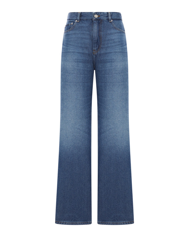 [GANNI] Jeans SS26 A1100044569 DARK BLUE VINTAGE