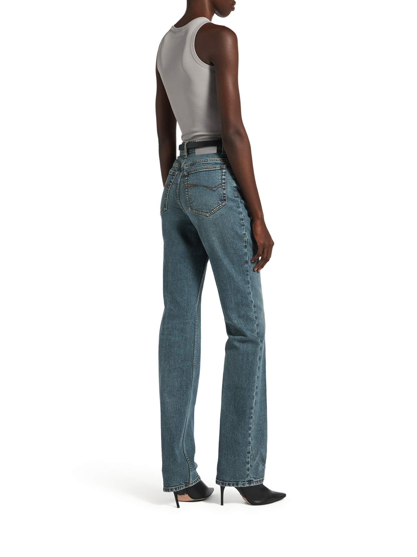 [Balenciaga] Jeans SS26 872177TUW694129 DIRTY VINTAGE BLUE
