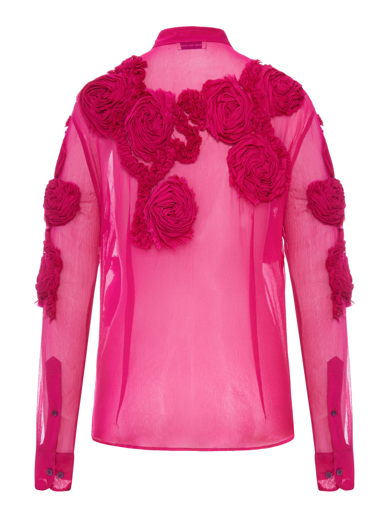 [DRIES VAN NOTEN] Shirts Long Sleeve SS26 2610107623376304 FUCHSIA