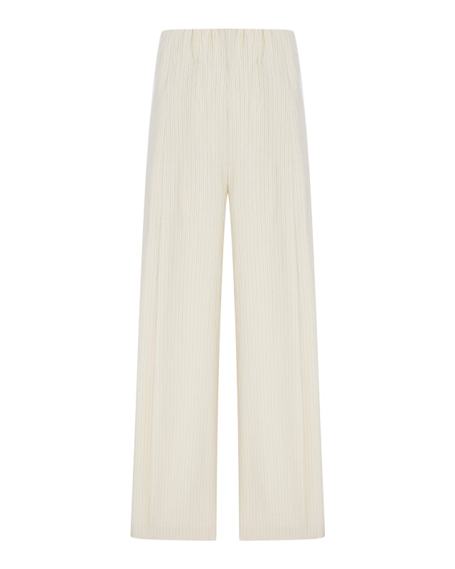 [DRIES VAN NOTEN] Trousers SS26 2610109093360005 ECRU