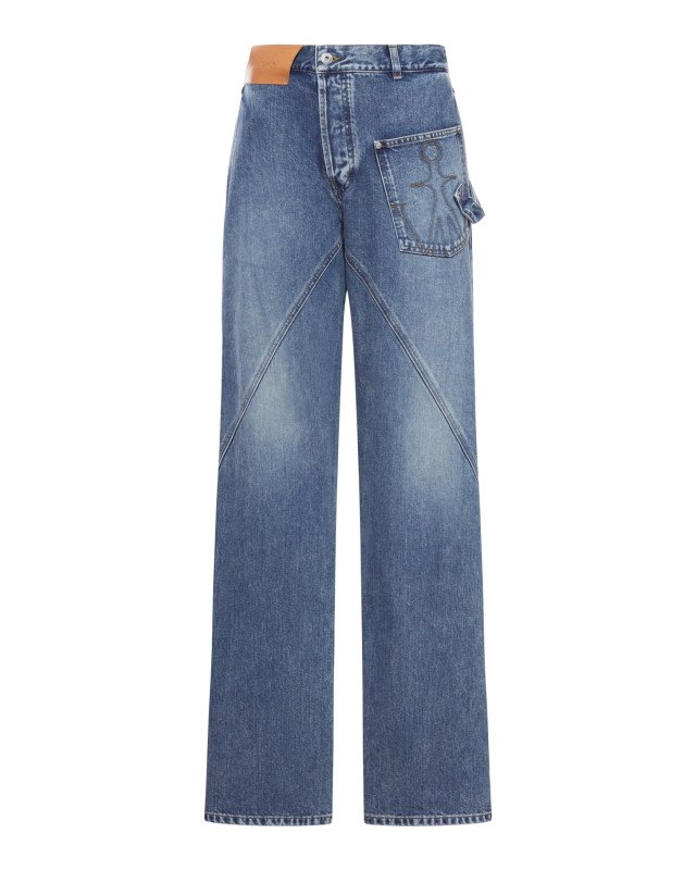 [J.W.Anderson] Jeans FW26 DT0127PG1849172 MID BLUE