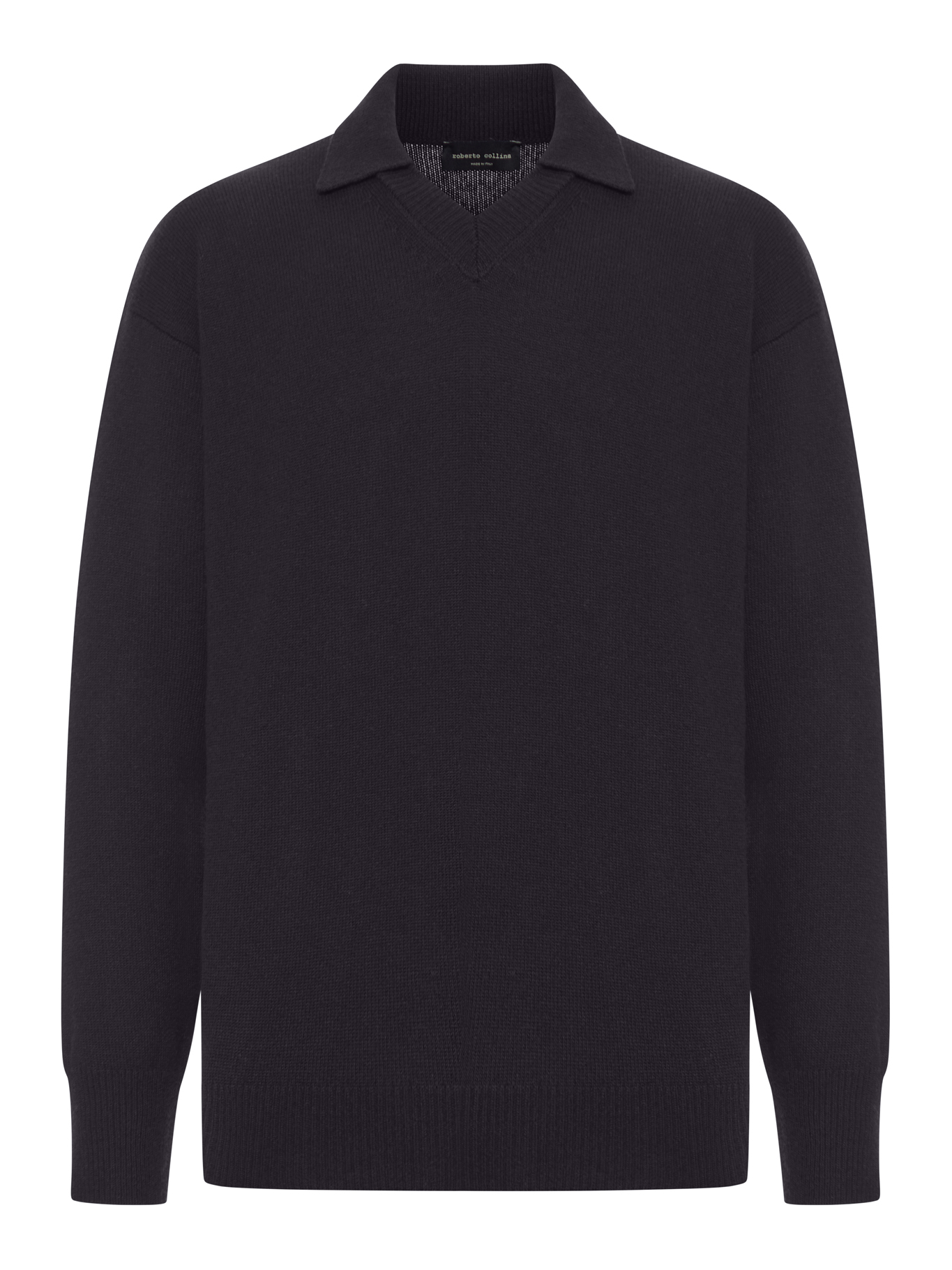 [ROBERTO COLLINA] Knitwear FW26 253M37104M3709 BLACK