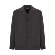 [ZEGNA] Jacket SS26 376C54A31DHAQ07R DK GRY SLD