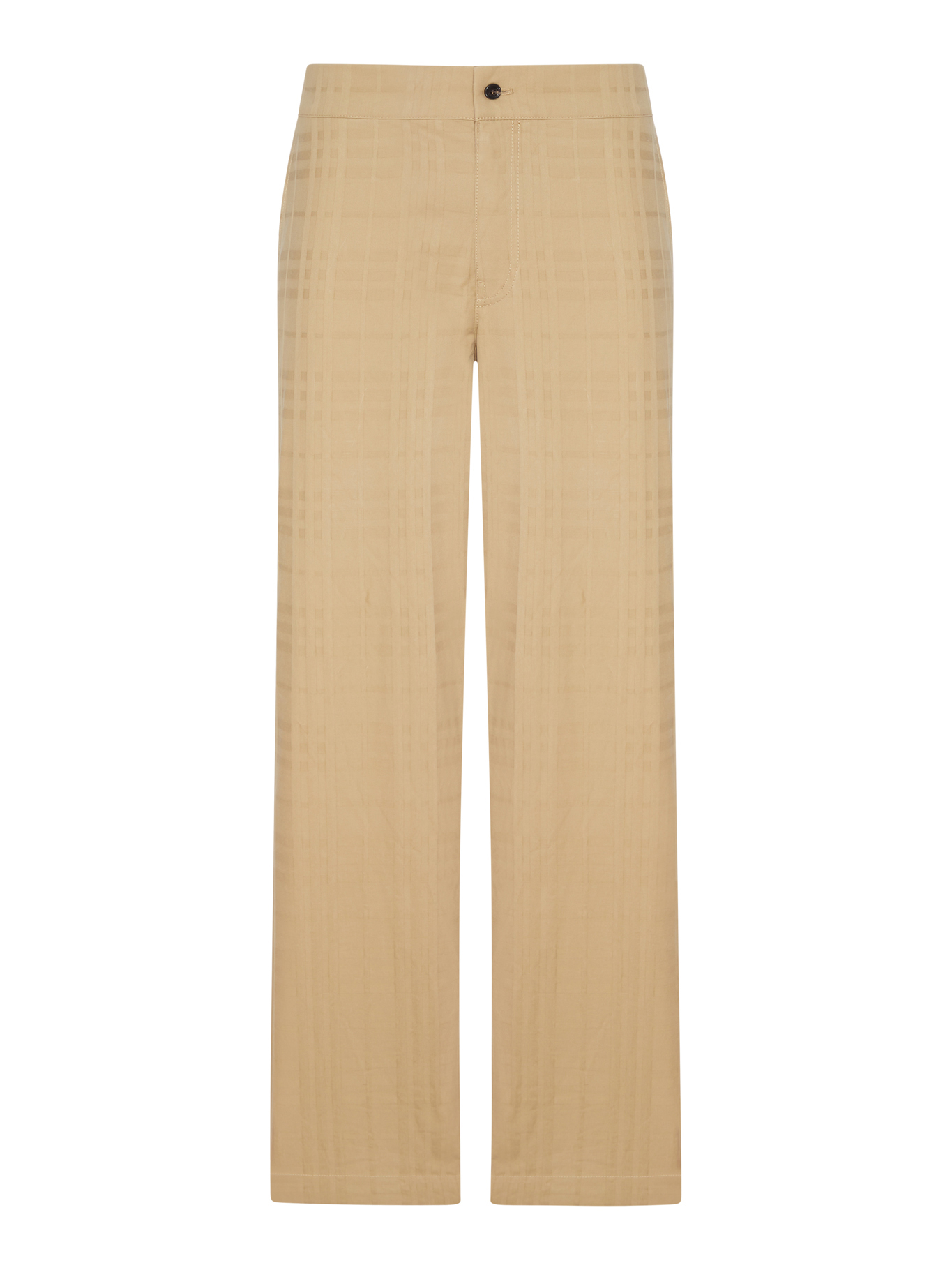 [Burberry] Trousers SS26 8117841C4776 SANDSTORM BEIGE CHK