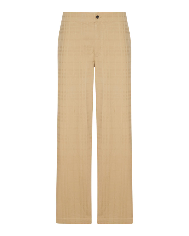 [Burberry] Trousers SS26 8117841C4776 SANDSTORM BEIGE CHK