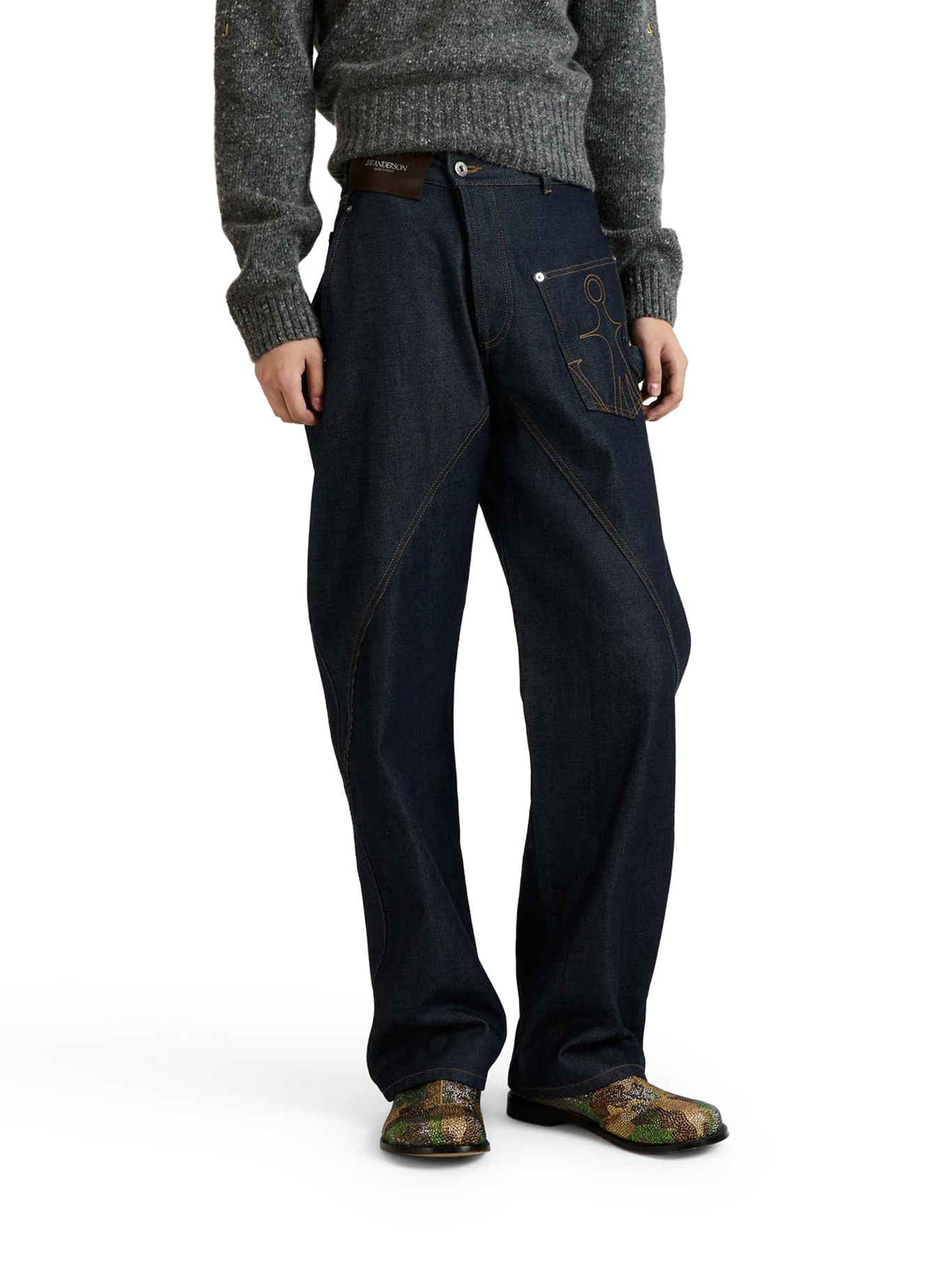 [J.W.Anderson] Jeans FW26 DT0126PG1930870 INDIGO