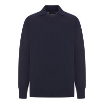 [ROBERTO COLLINA] Knitwear FW26 253M37104M3710 NAVY