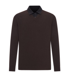 [ROBERTO COLLINA] Knitwear FW26 253M37002SUM37SU08 MORO BLACK