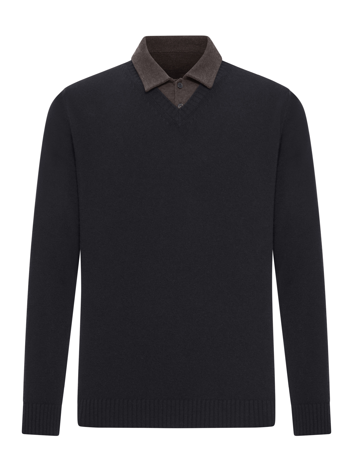 [ROBERTO COLLINA] Knitwear FW26 253M37002SUM37SU09 BLACK MORO