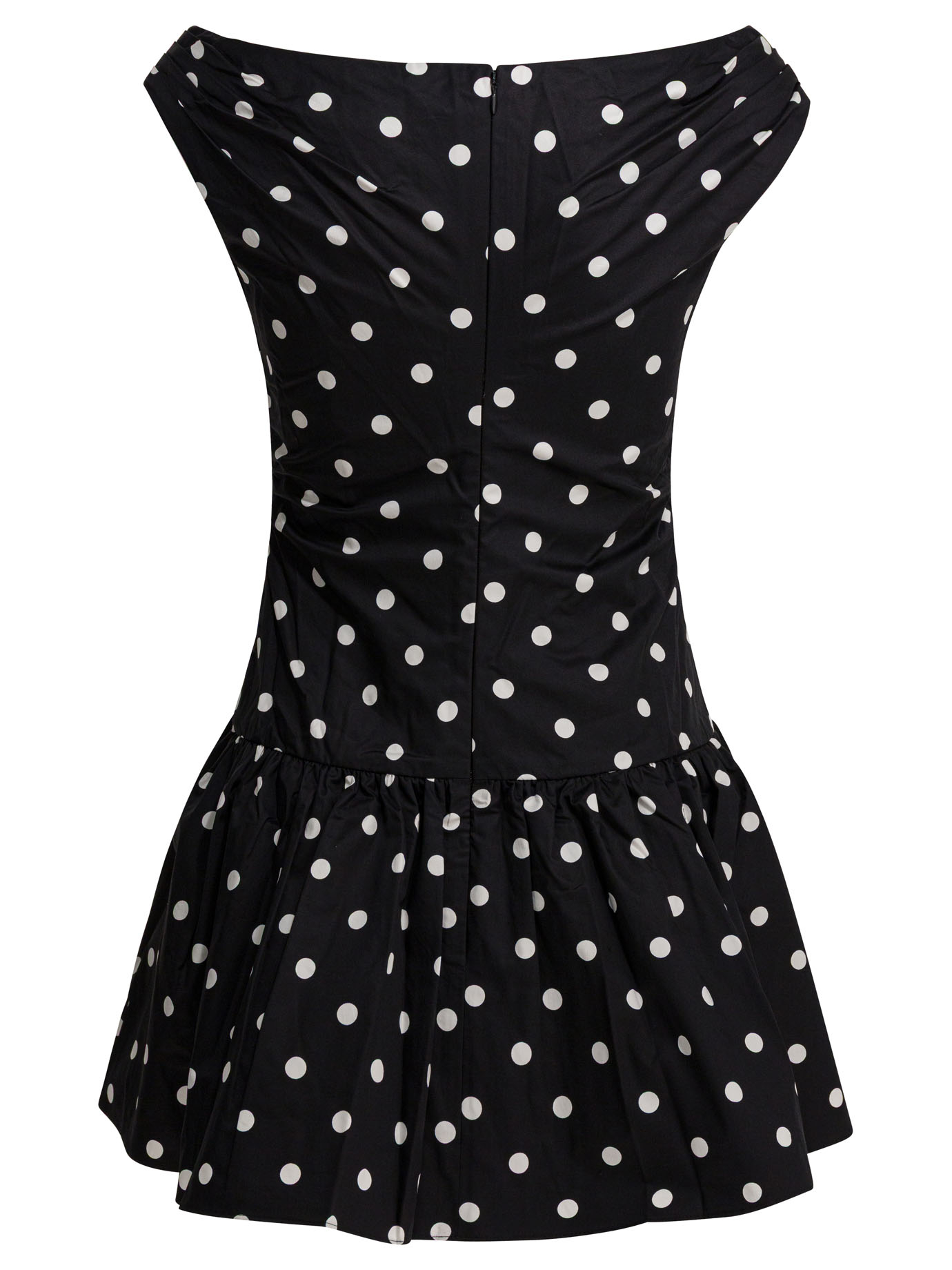 [Self-portrait] Sleeveless dress SS26 RS26-209S-BBLACK