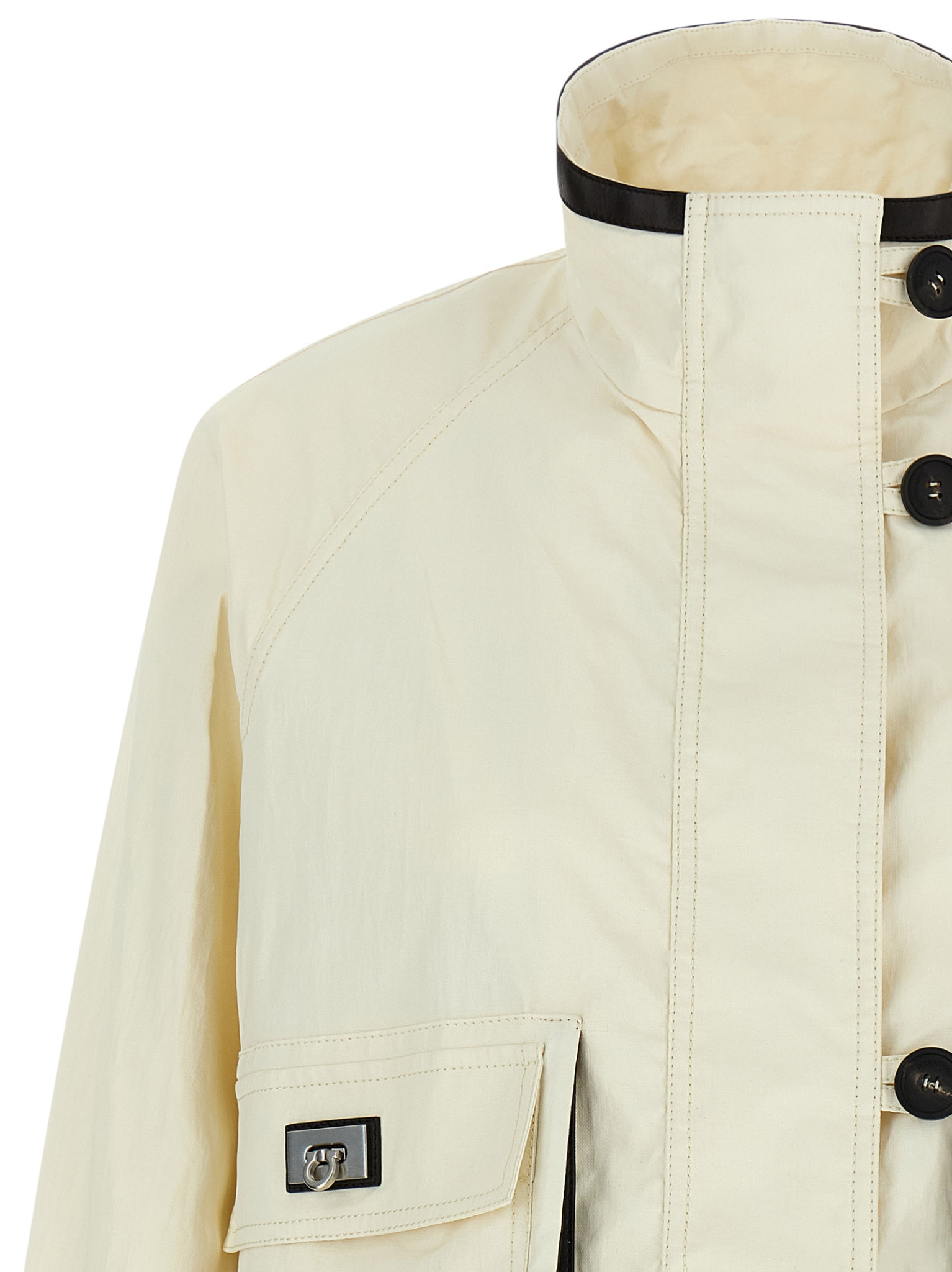 [Ferragamo] Casual Jacket SS26 790544MASCARPONE