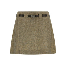 [Ferragamo] Mini skirt SS26 790509MULTICOLOR