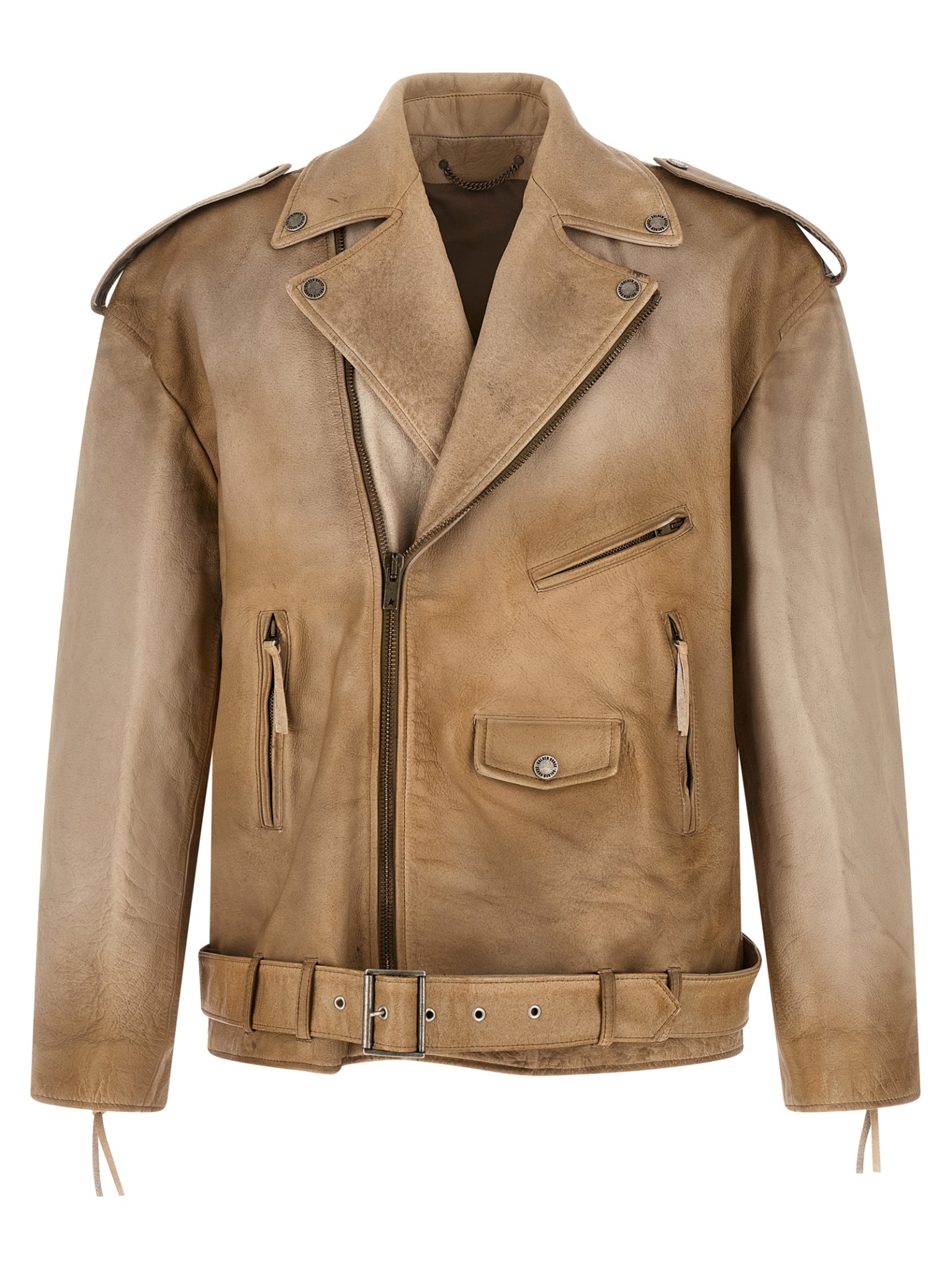 [Golden Goose] Leather Jacket SS26 GUP02535P0023041515515155