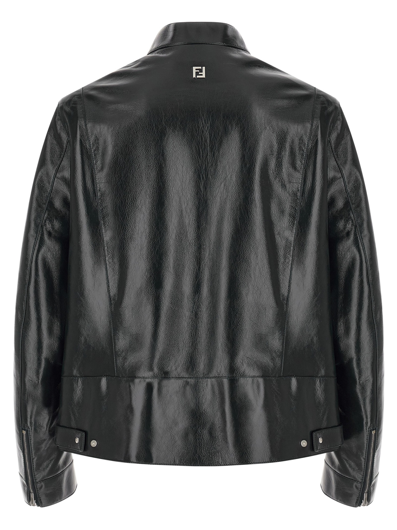 [Fendi] Leather Jacket SS26 FPJ143AVZRF0N5W