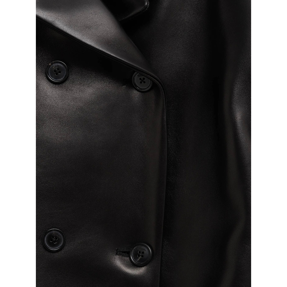 [KHAITE] Leather Jacket FW26 62481012 L1012 200