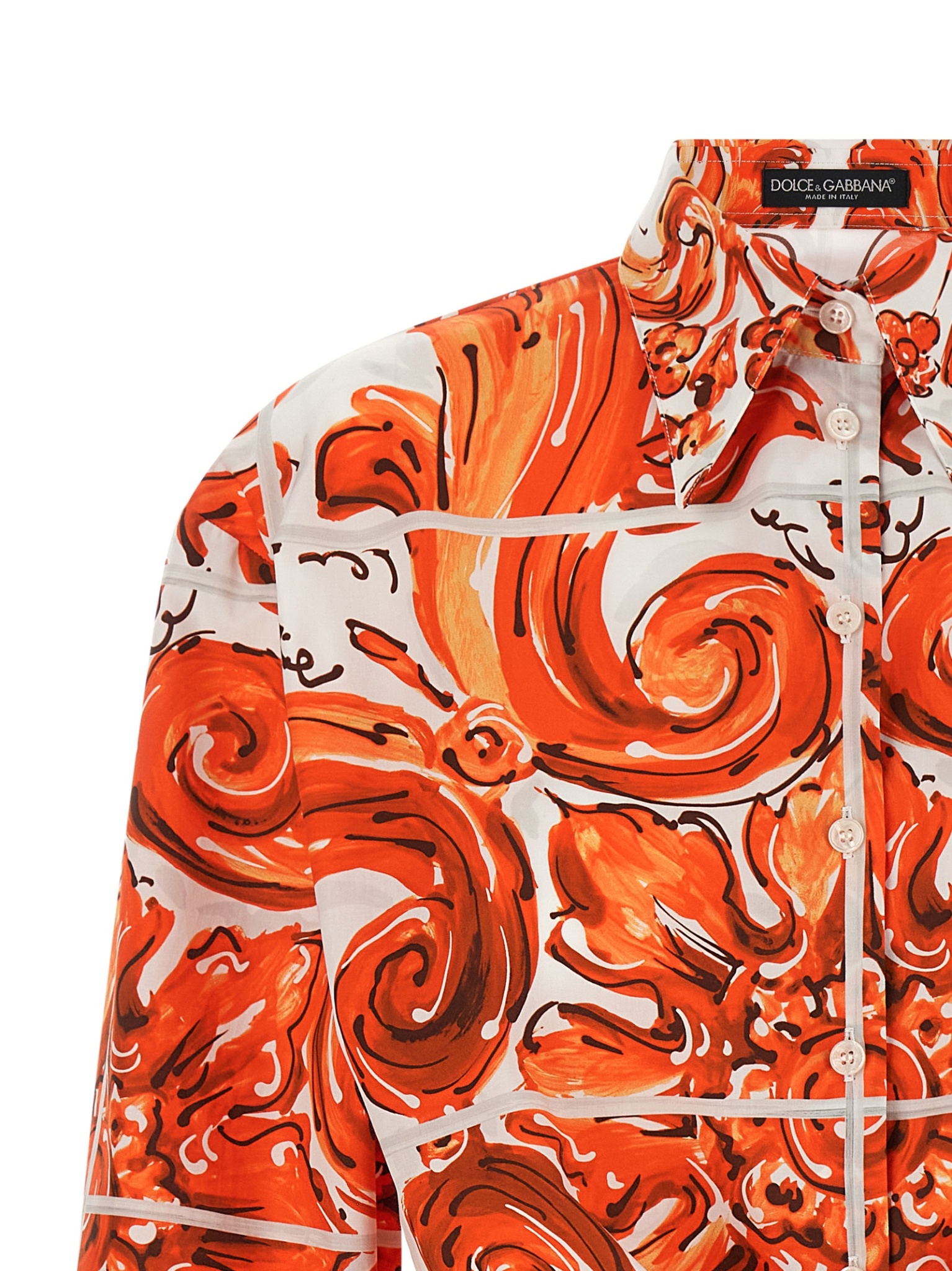 [Dolce & Gabbana] Shirts Long Sleeve FW26 F5S65TGDDRDS9000