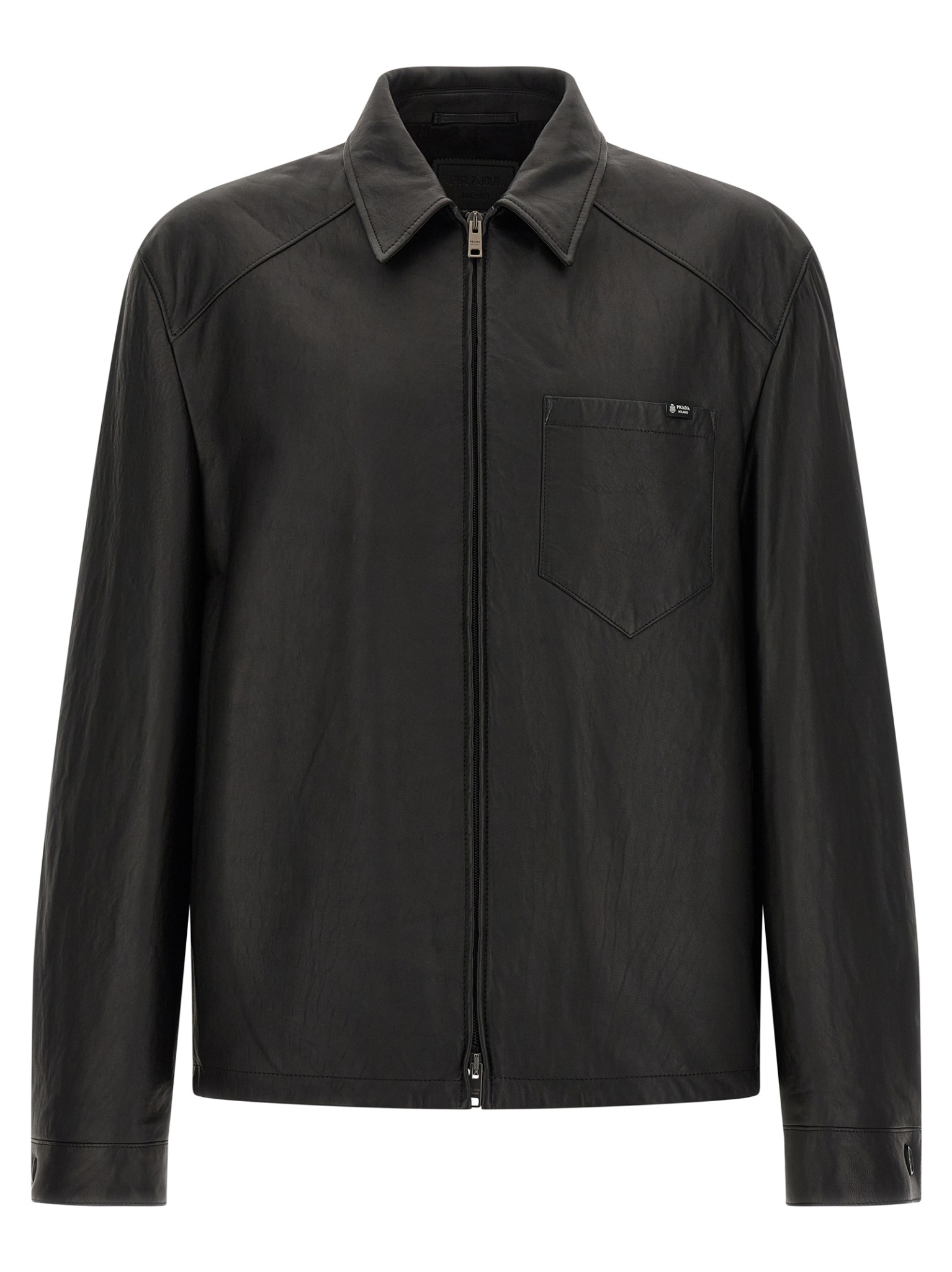 [Prada] Leather Jacket FW26 UPW615SOOO19WCF0002