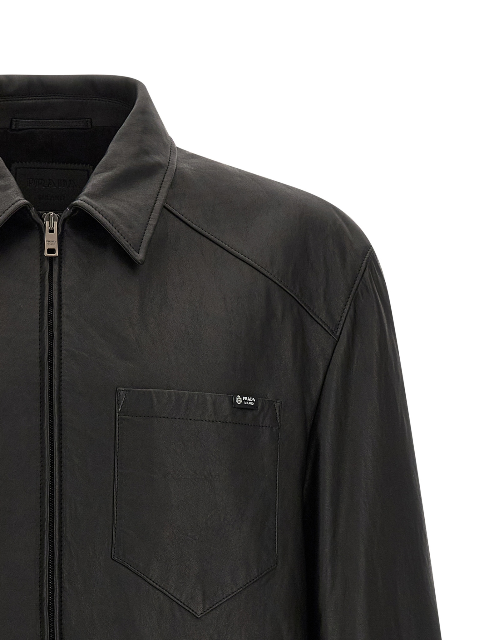 [Prada] Leather Jacket FW26 UPW615SOOO19WCF0002