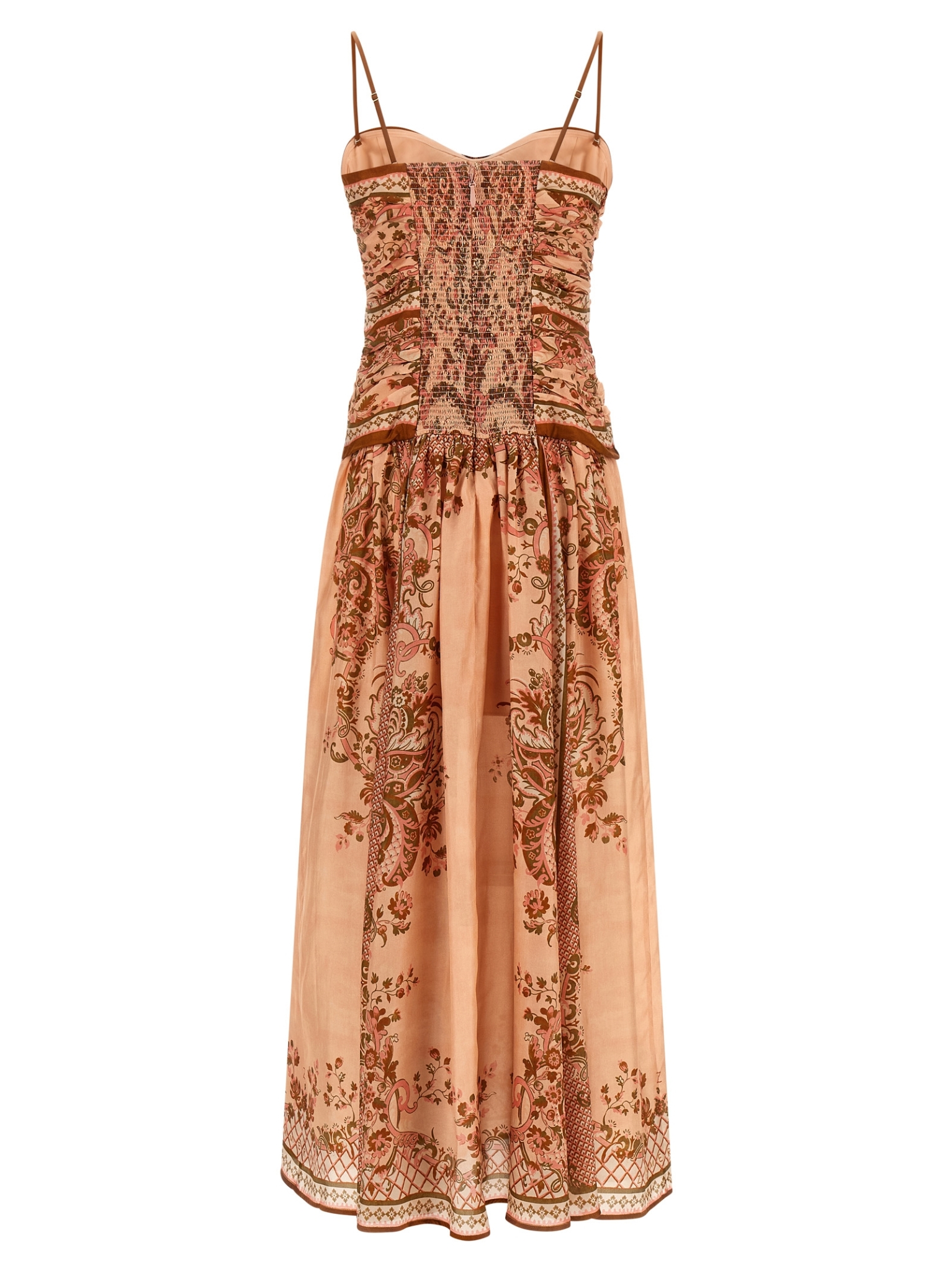 [Zimmermann] Sleeveless dress FW26 8062DSS261PPSFL