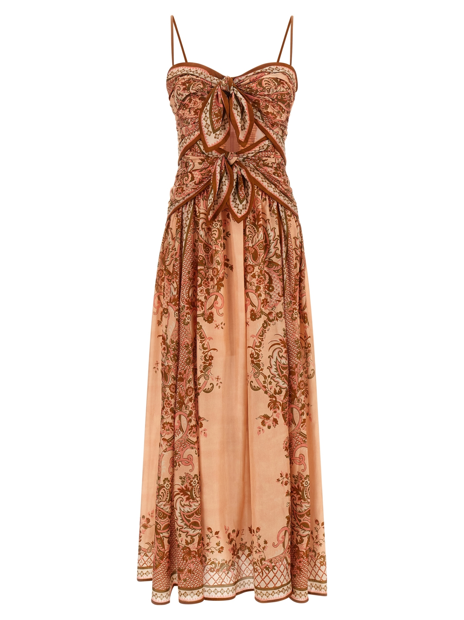[Zimmermann] Sleeveless dress FW26 8062DSS261PPSFL