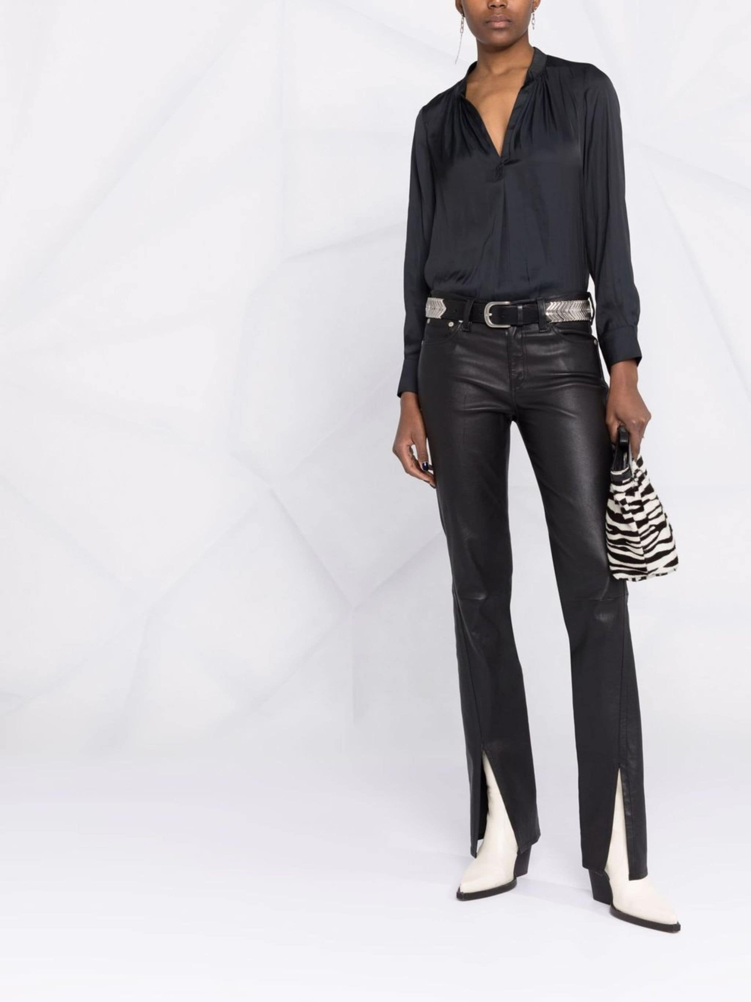 [ZADIG&VOLTAIRE] Shirts Long Sleeve FW26 WWSH00033