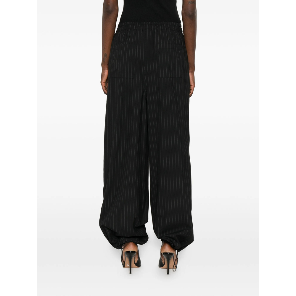 [THE FRANKIE SHOP] Trousers FW26 OAKDALE  BKWHI