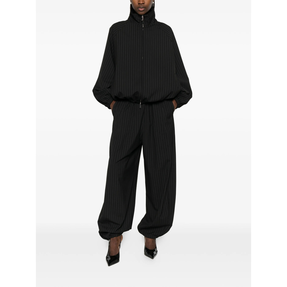 [THE FRANKIE SHOP] Trousers FW26 OAKDALE  BKWHI