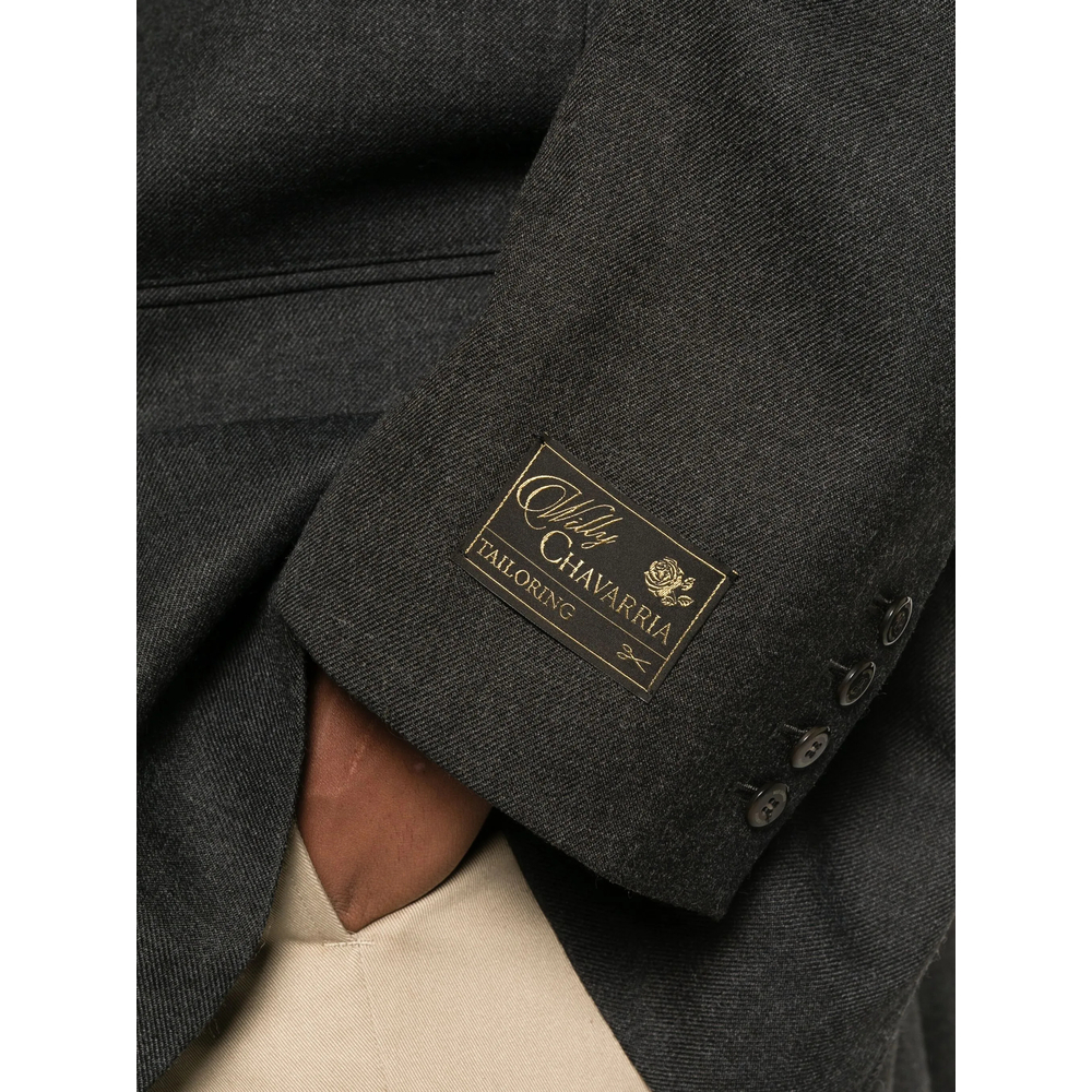 [Willy Chavarria] Blazer FW25 WCBTM0032-046  CHARC