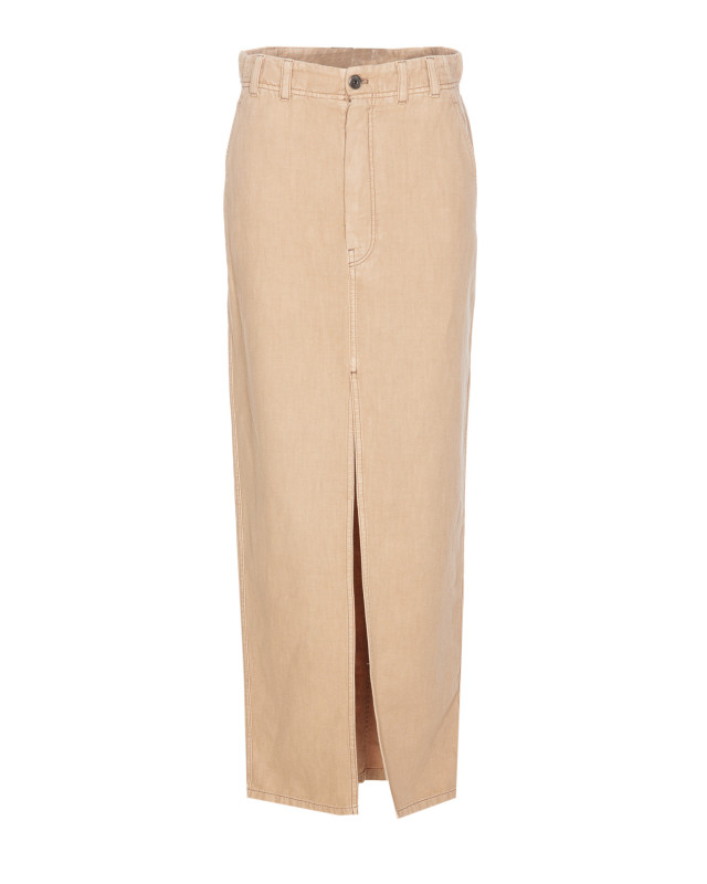 [Brunello Cucinelli] Midi skirt SS25 ML996G3822C2910