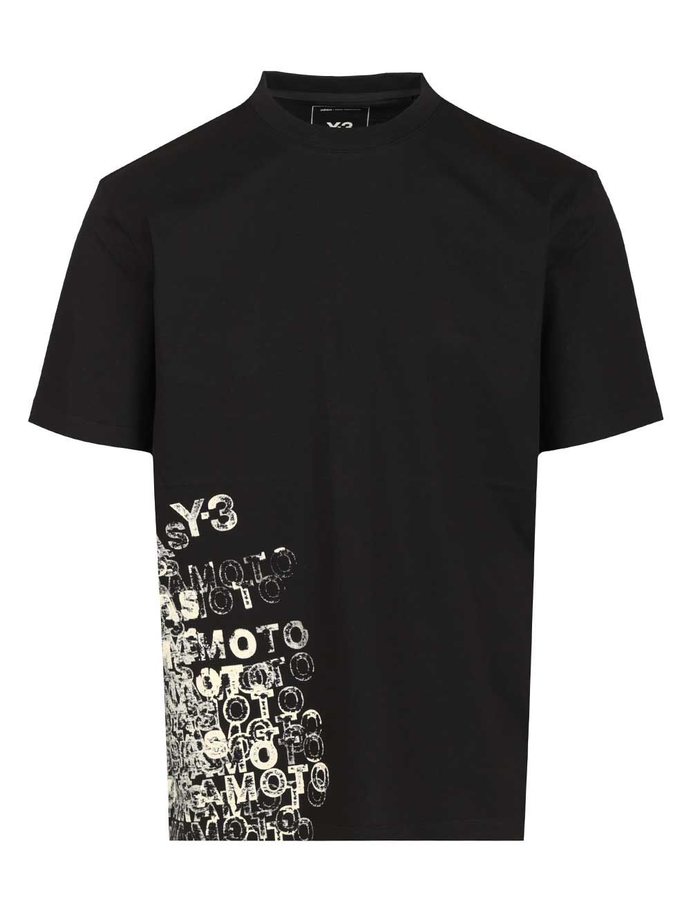 [adidas Y-3] T-shirts Short Sleeve SS26 KR2223BLACK
