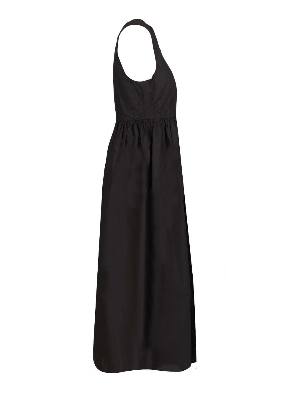 [MATTEAU] Sleeveless dress SS26 DUSDRBLK