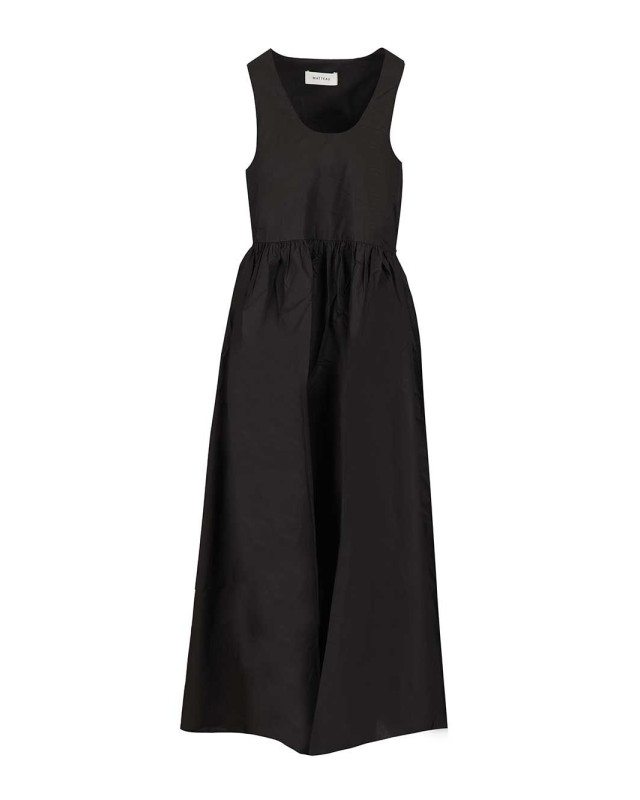 [MATTEAU] Sleeveless dress SS26 DUSDRBLK