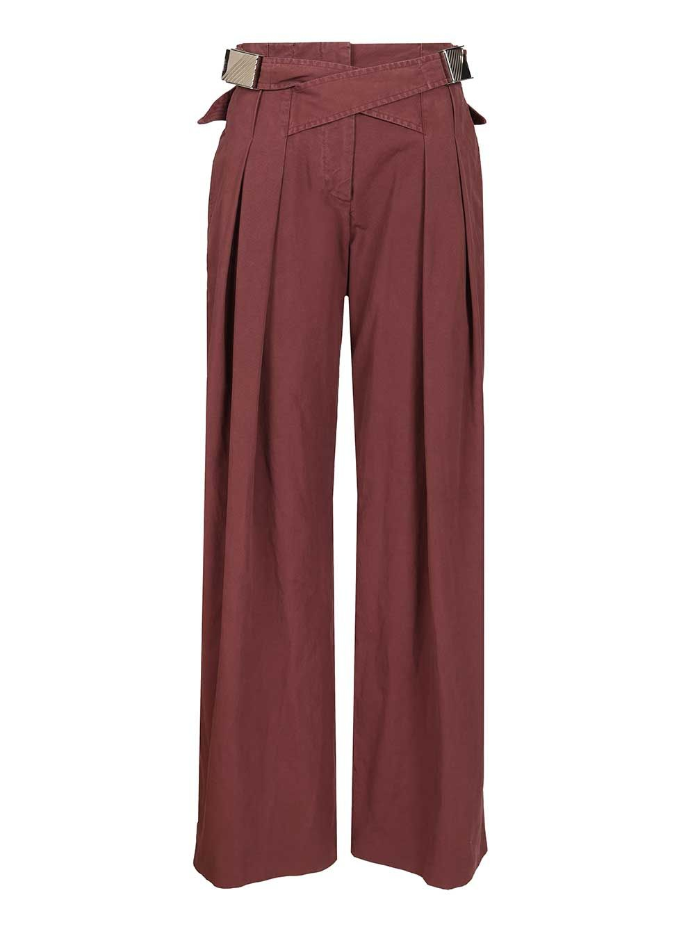 [The Attico] Trousers SS26 260WCP00286CCC123OD866