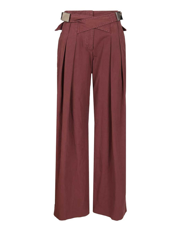 [The Attico] Trousers SS26 260WCP00286CCC123OD866