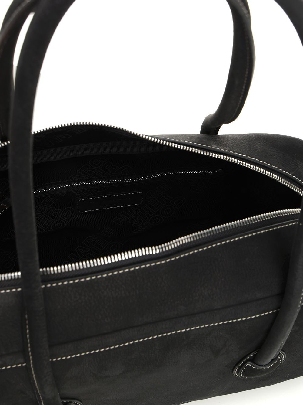 [Margesherwood] Tote bag SS26 FF047886BLACK NUBUCK
