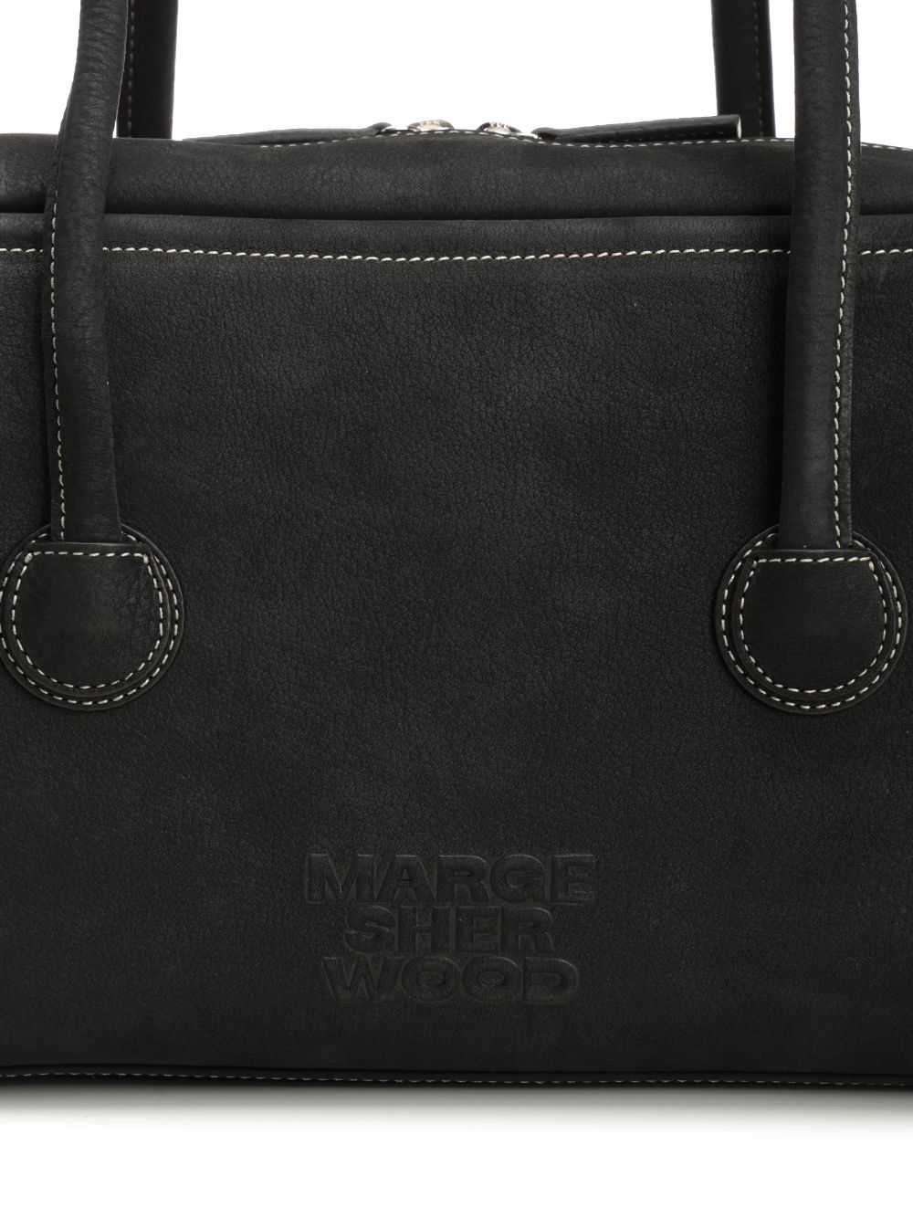[Margesherwood] Tote bag SS26 FF047886BLACK NUBUCK
