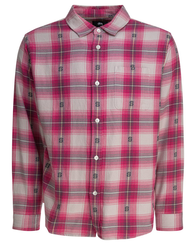 [Stussy] Shirts Long Sleeve FW25 11103520604 PINK