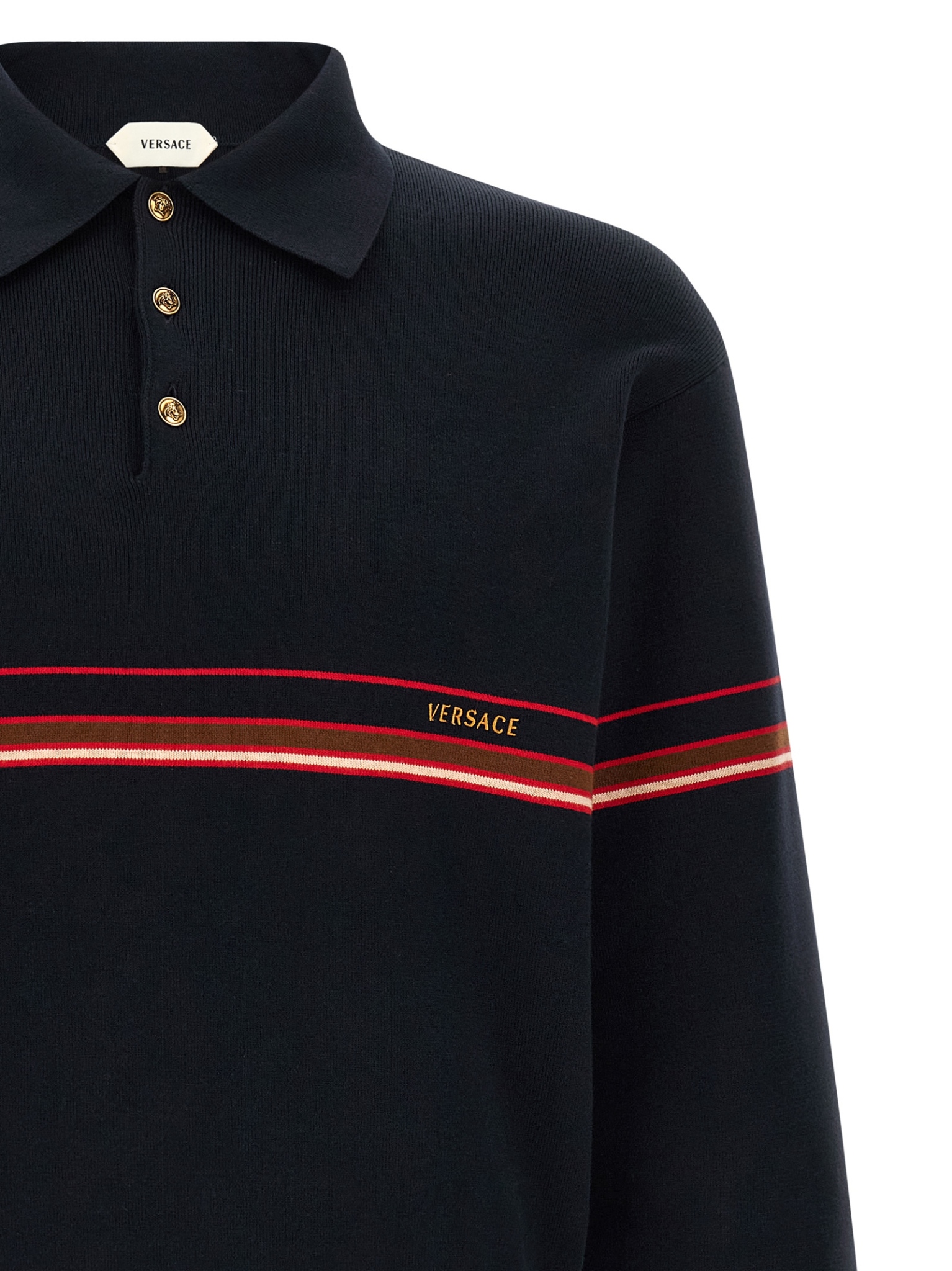 [Versace] T-shirts Long Sleeve FW26 10257441A183401U040