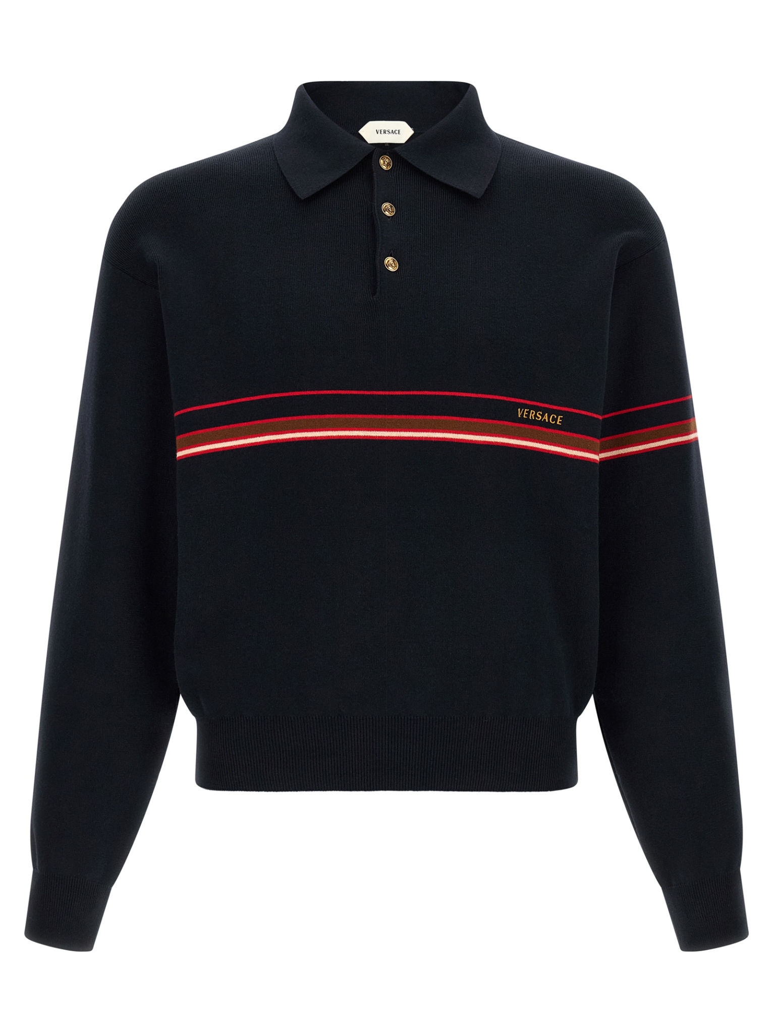 [Versace] T-shirts Long Sleeve FW26 10257441A183401U040