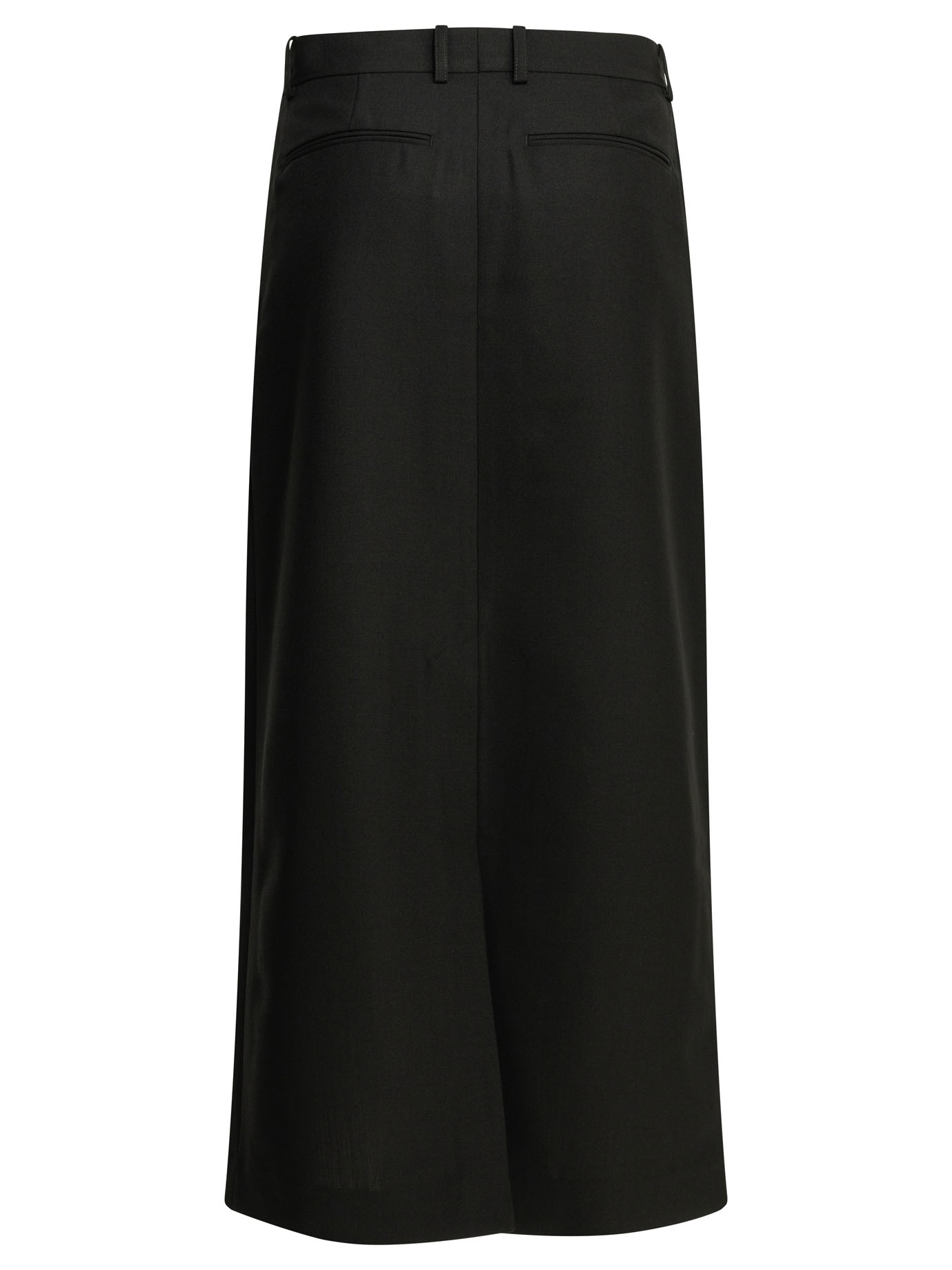 [TOTEME] Long skirt FW26 251-WRB4288-FB0026-001BLACK