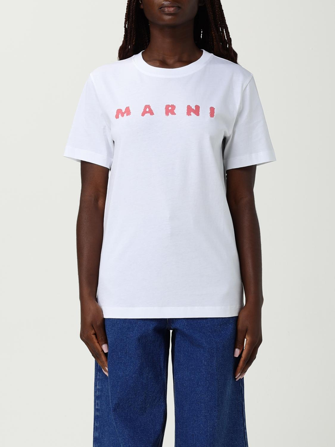 [Marni] T-shirts Short Sleeve FW25 THJE0293P8USCX42 SLW01