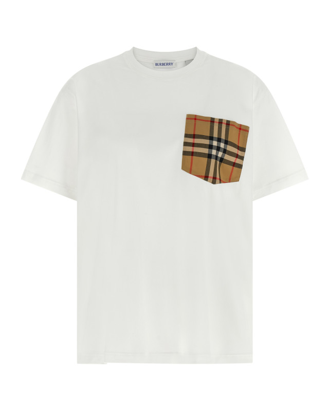 [Burberry] T-shirts Short Sleeve SS26 8103971WHITE