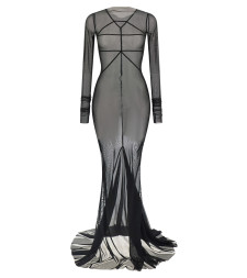[Rick Owens] Long sleeve dress SS26 RO01F6589TUS09