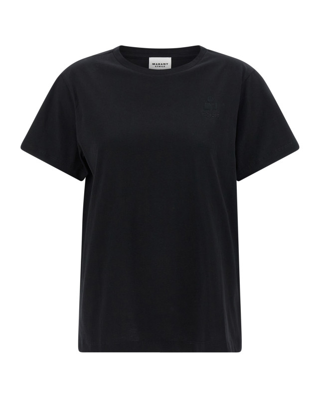 [Marant Etoile] T-shirts Short Sleeve SS26 TS0070FAA1N98E01BK
